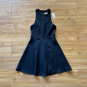 Hollister Mission Beach Neoprene Black Skater Dress XS